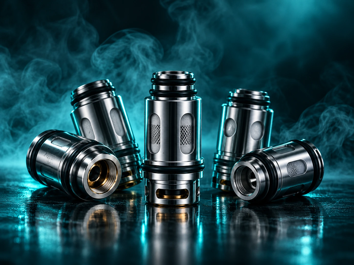 Vape Coils und Verdampferköpfe