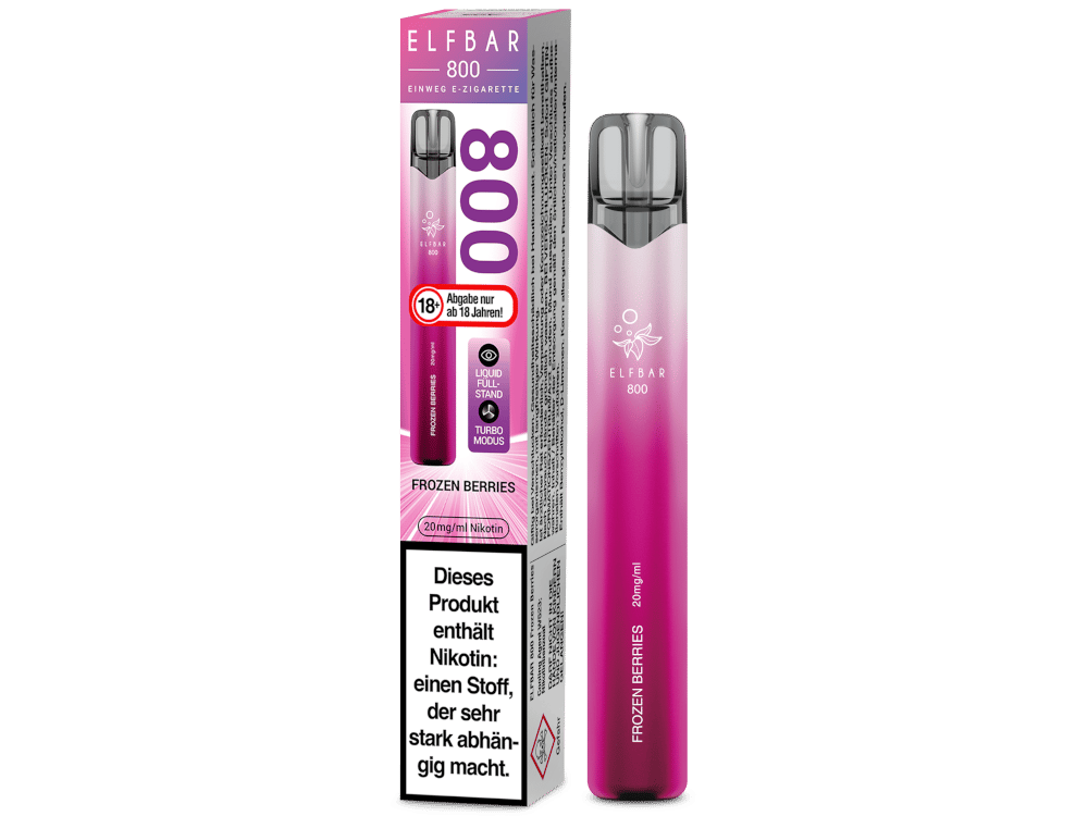 Elfbar 800 Einweg E-Zigarette - Frozen Berries 20 mg/ml