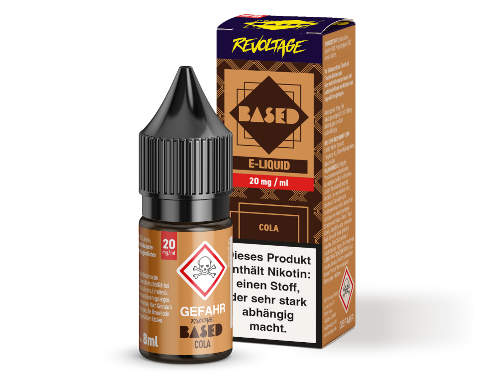 Revoltage - BASED - Cola Hybrid Nikotinsalz Liquid 8 ml 20 mg/ml
