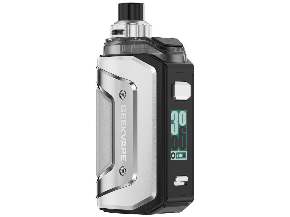 GEEKVAPE - Aegis Hero 5 E-Zigaretten Set Steel Silver
