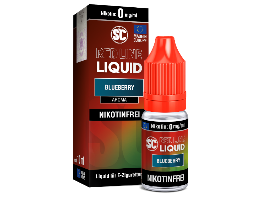 SC - Red Line Nikotin - Blueberry