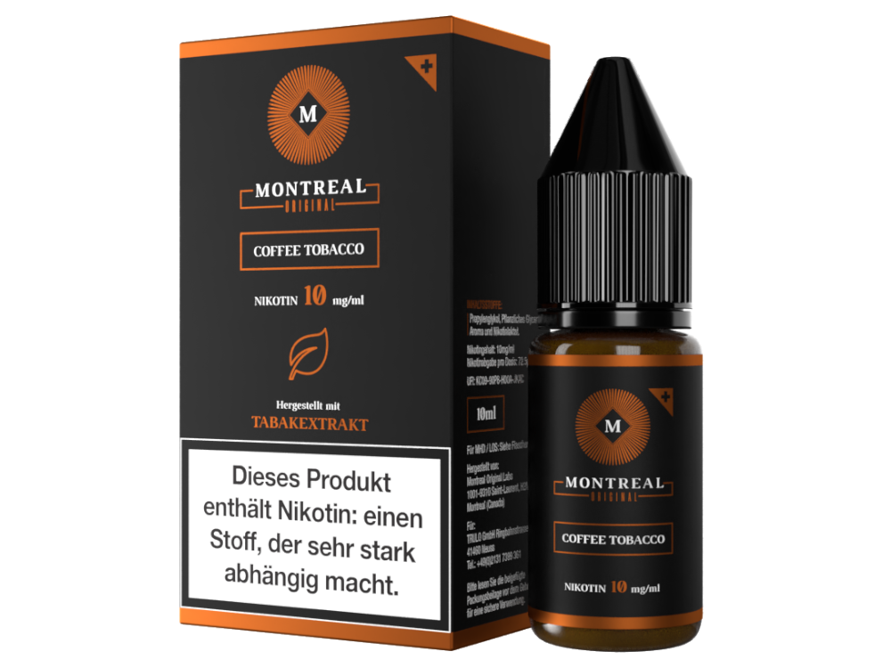 Montreal Original - Nikotinsalz Liquid - Coffee Tobacco