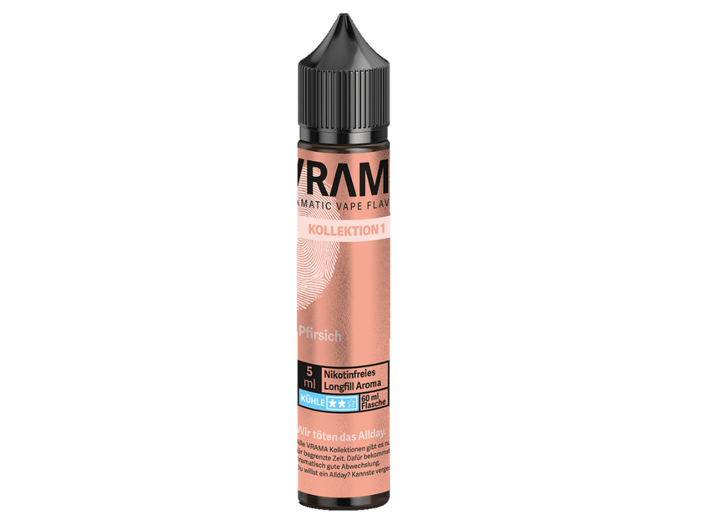 VRAMA - Kollektion 1 - Longfills 5 ml - Pfirsich