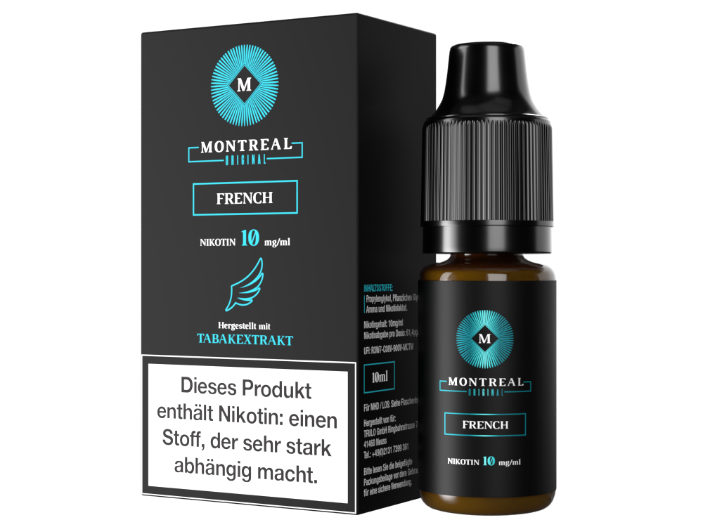 Montreal Original - French - Nikotinsalz Liquid 10 mg/ml