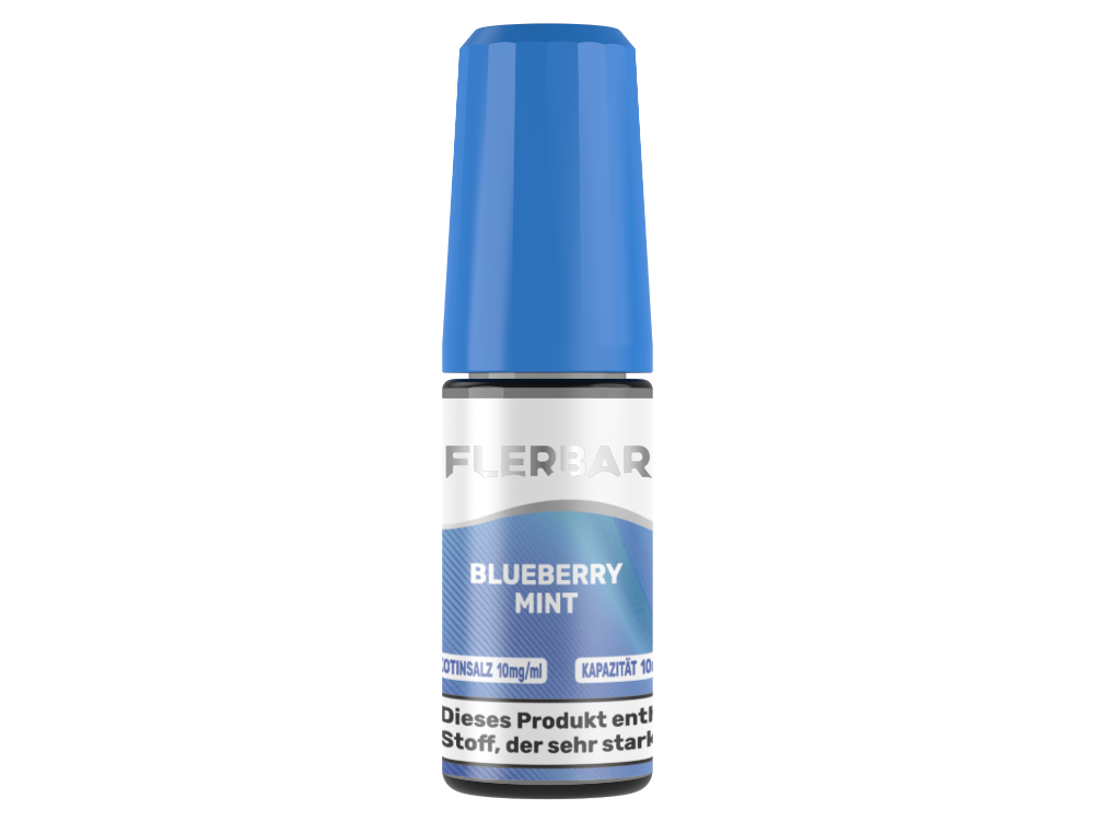 Flerbar Liquid - Blueberry Mint - Nikotinsalz Liquid 10 mg/ml