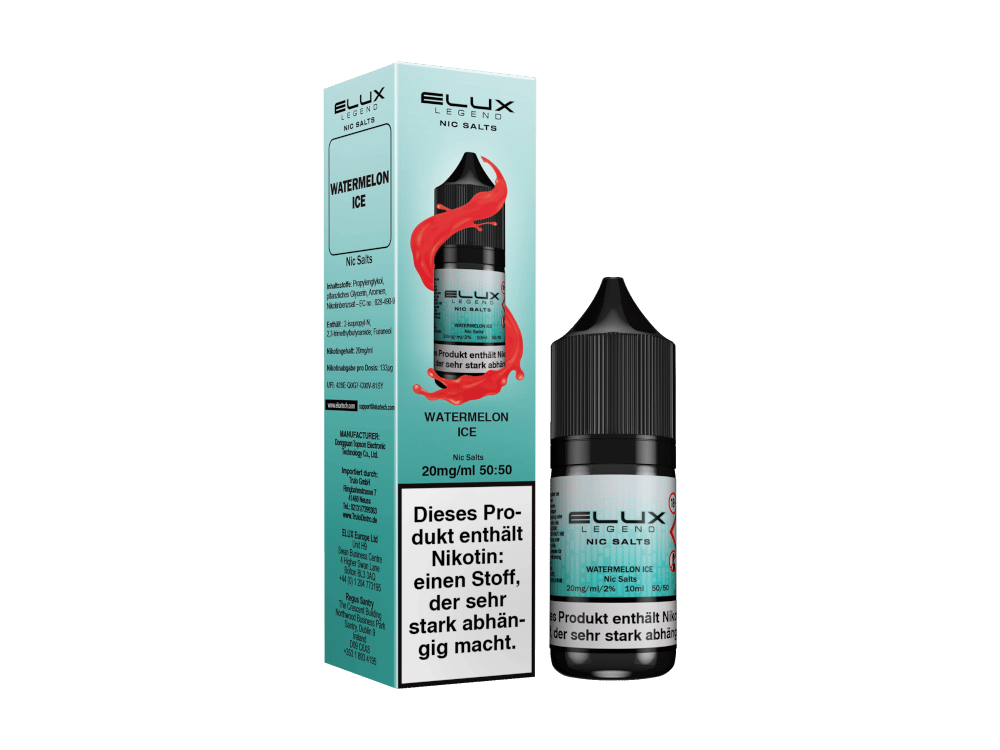 Elux - Watermelon Ice - Nikotinsalz Liquid 10 mg/ml