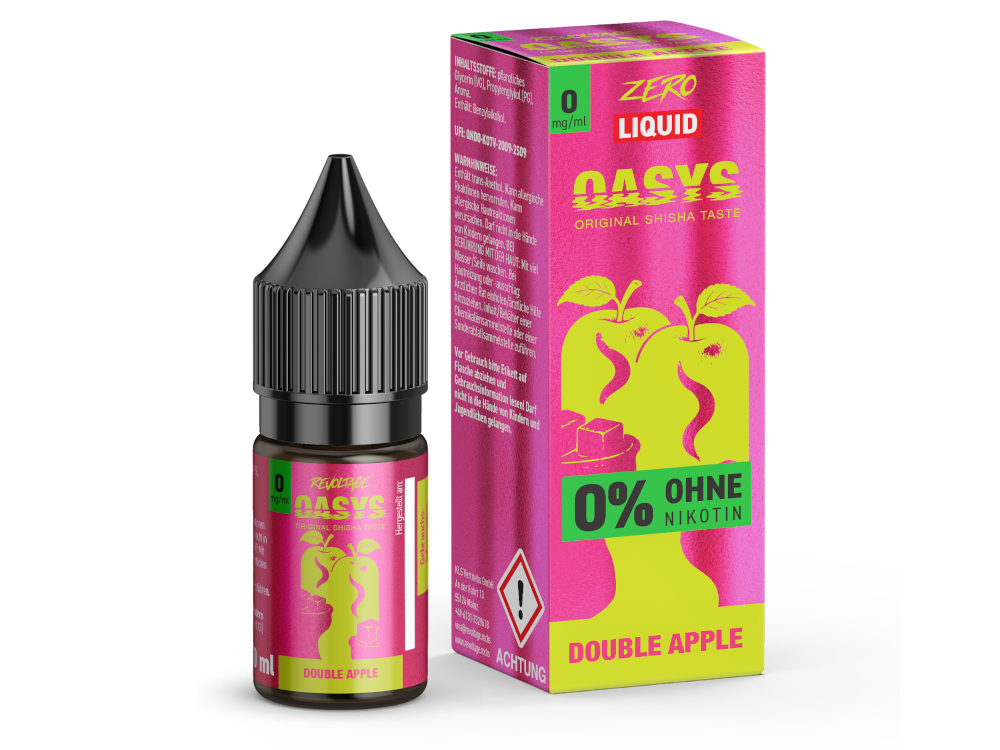 Revoltage - OASYS - Double Apple - Hybrid Nikotinsalz Liquid 0 mg/ml
