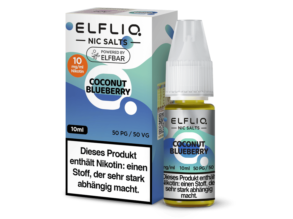 ELFLIQ - Coconut Blueberry - Nikotinsalz Liquid