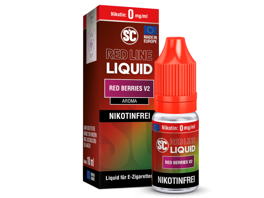 SC - Red Line - Red Berries V2 - Nikotinsalz Liquid
