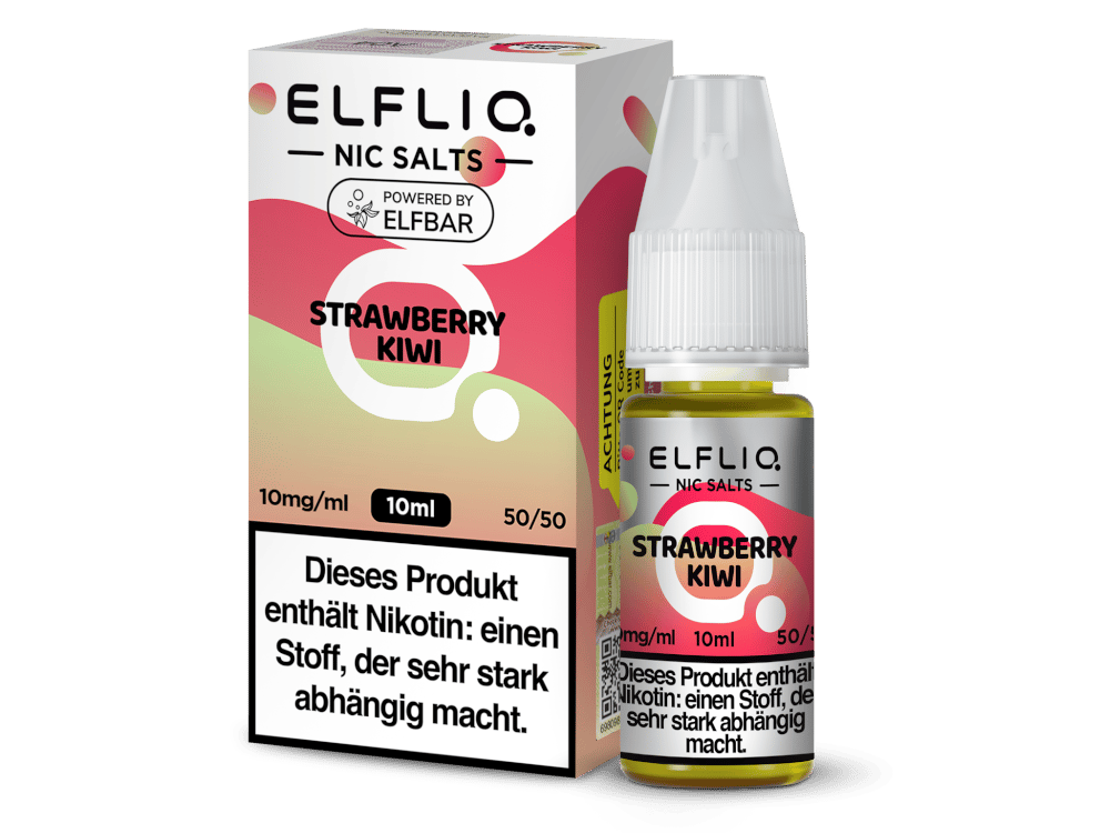 ELFLIQ - Strawberry Kiwi - Nikotinsalz Liquid 10 mg/ml