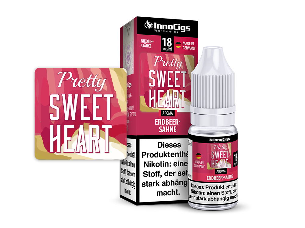 Pretty Sweetheart Sahne-Erdbeer Aroma - Liquid für E-Zigaretten
