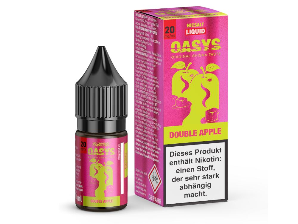 Revoltage - OASYS - Double Apple - Hybrid Nikotinsalz Liquid 20 mg/ml