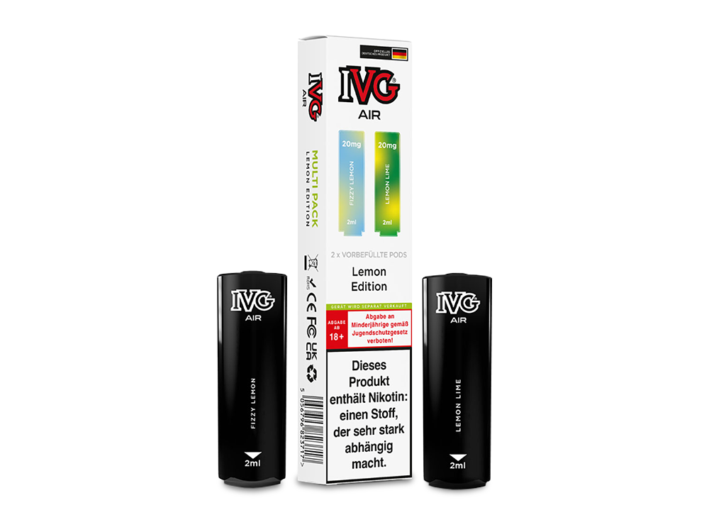 IVG - AIR Pod Lemon Edition 20 mg/ml (2 Stück pro Packung)