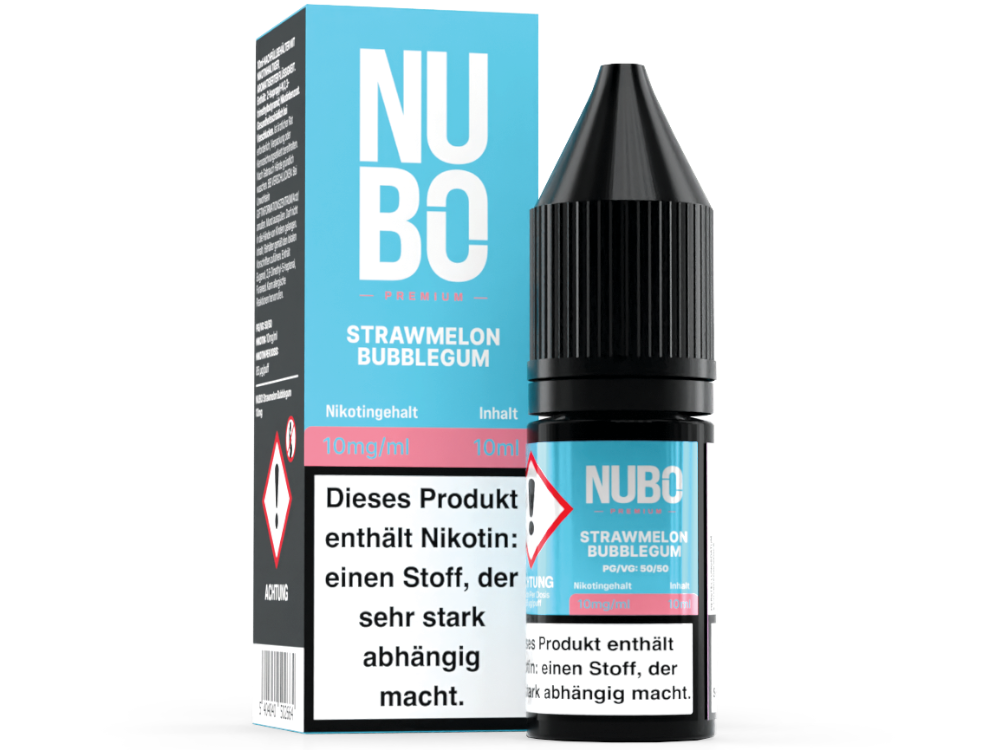 NUBO - Nikotinsalz Liquid - Strawmelon Bubblegum