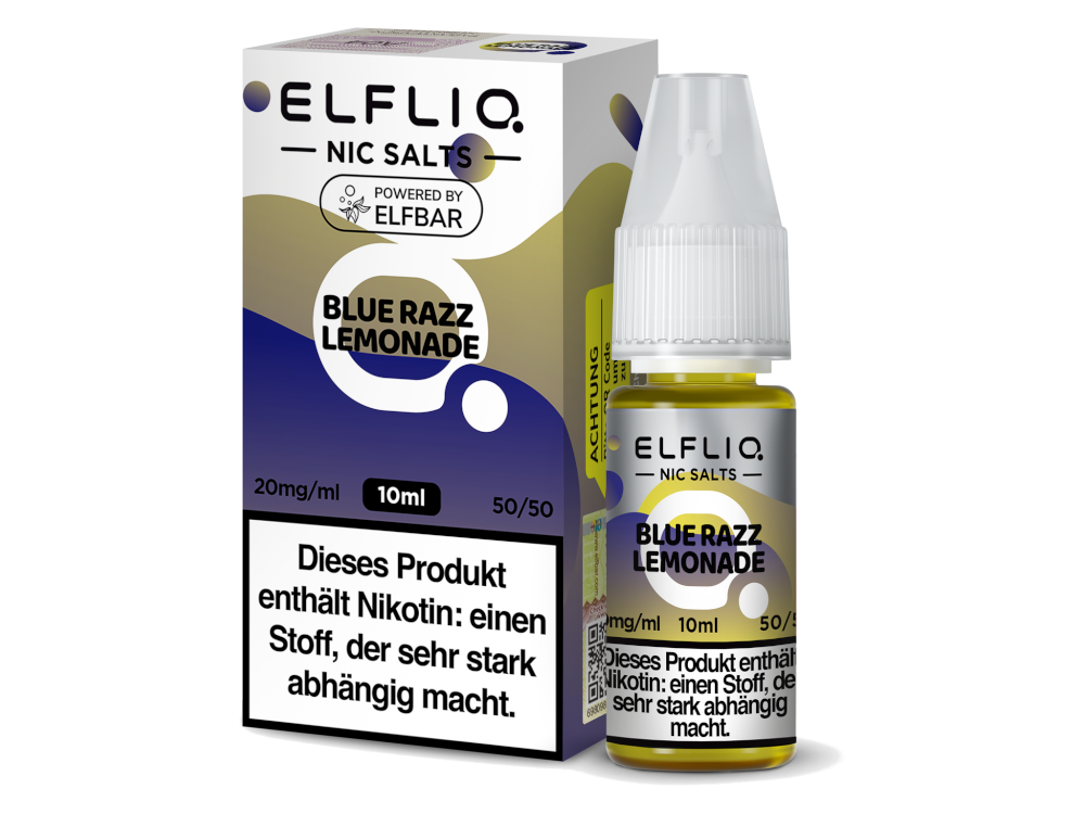 ELFLIQ - Blue Razz Lemonade - Nikotinsalz Liquid 20 mg/ml
