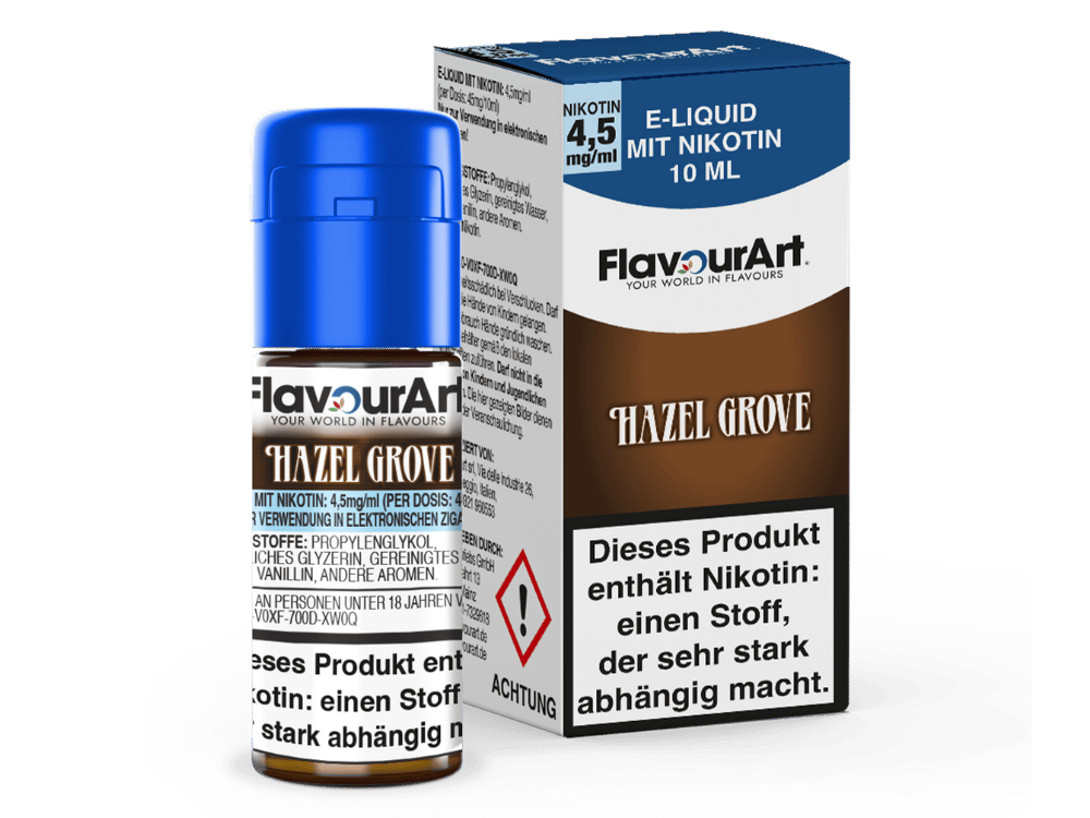 FlavourArt - Hazel Grove E-Zigaretten Liquid 4,5 mg/ml