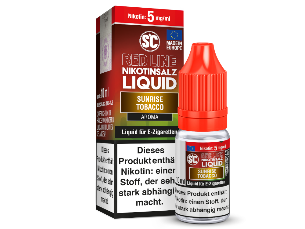 SC - Red Line - Sunrise Tobacco - Nikotinsalz Liquid 5 mg/ml