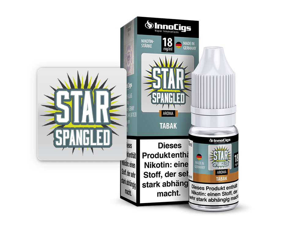 InnoCigs - Star Spangled Tabak Aroma 18 mg/ml