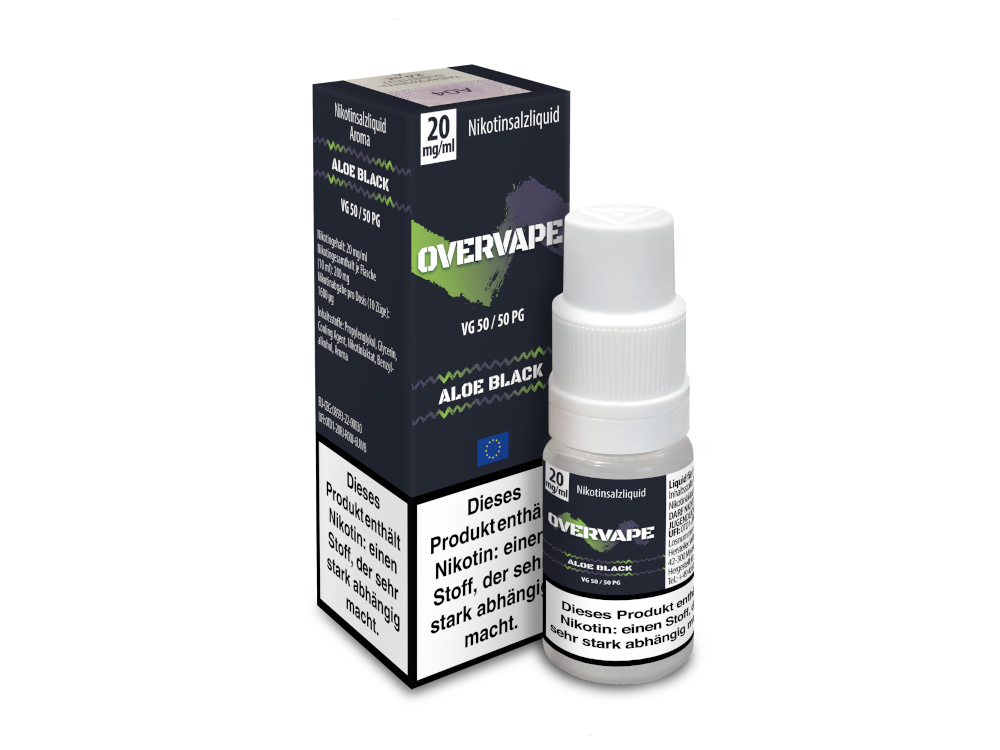 Overvape - Aloe Black - Nikotinsalz Liquid 20 mg/ml
