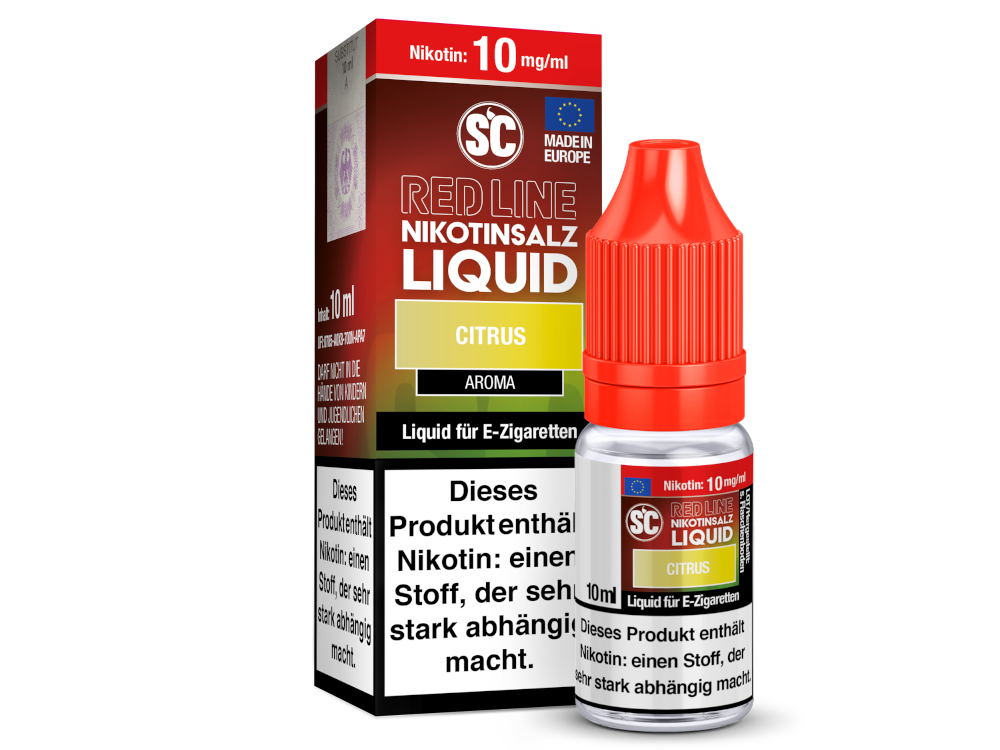 SC - Red Line - Citrus - Nikotinsalz Liquid 10 mg/ml