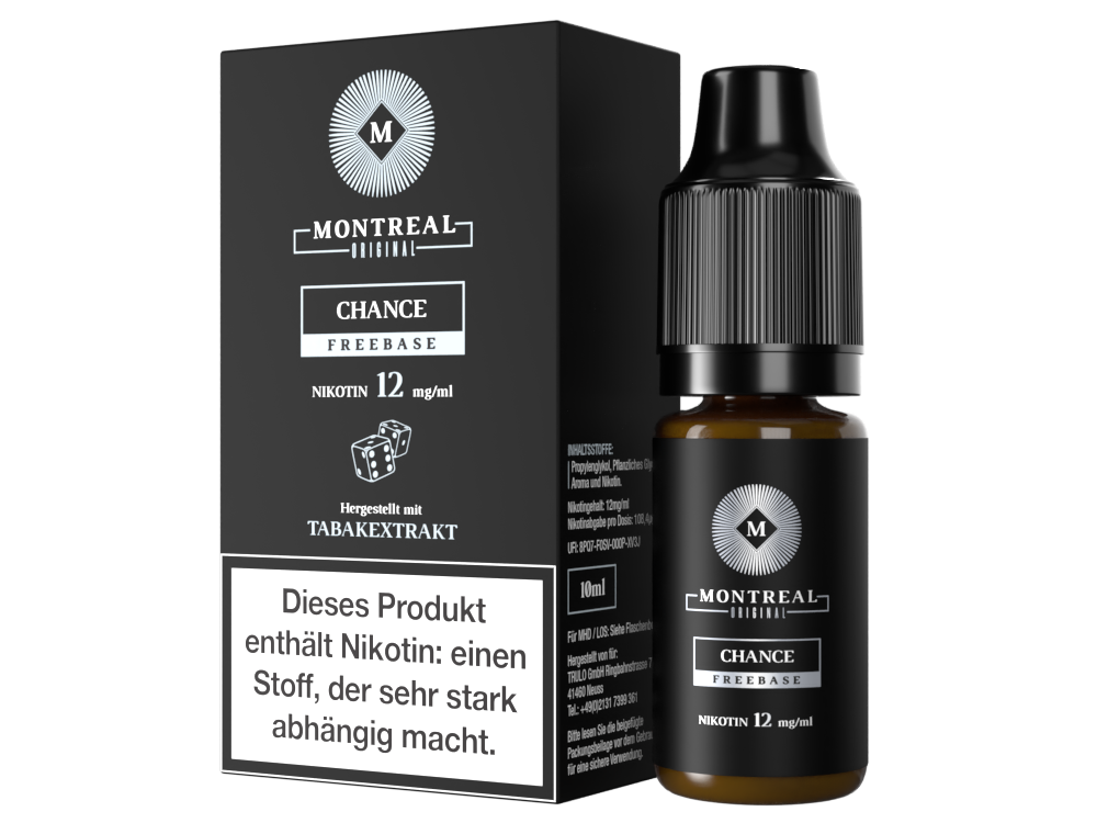 Montreal Original - Chance E-Zigaretten Liquid 12 mg/ml