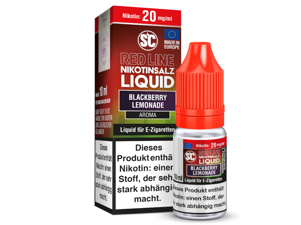 SC - Red Line - Blackberry Lemonade - Nikotinsalz Liquid 20 mg/ml