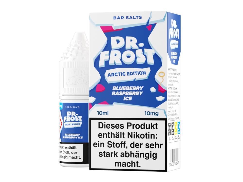 Dr. Frost - Arctic Edition - Blueberry Raspberry Ice - Nikotinsalz Liquid 10 mg/ml