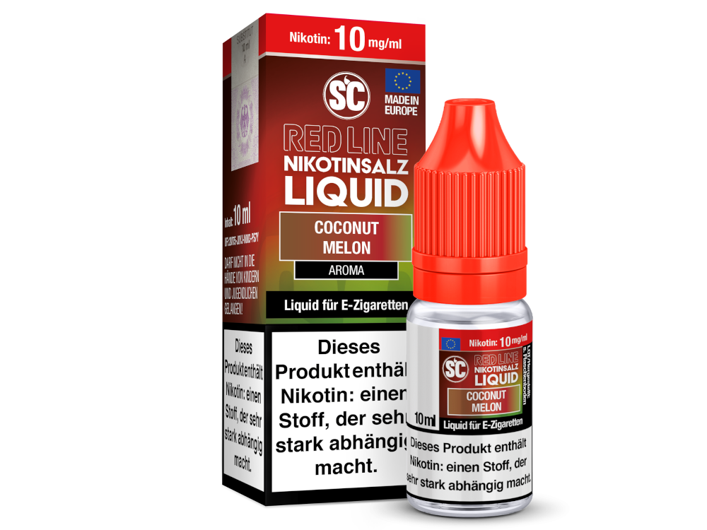 SC - Red Line - Coconut Melon - Nikotinsalz Liquid 10 mg/ml