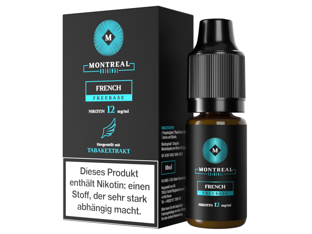 Montreal Original - French E-Zigaretten Liquid 12 mg/ml