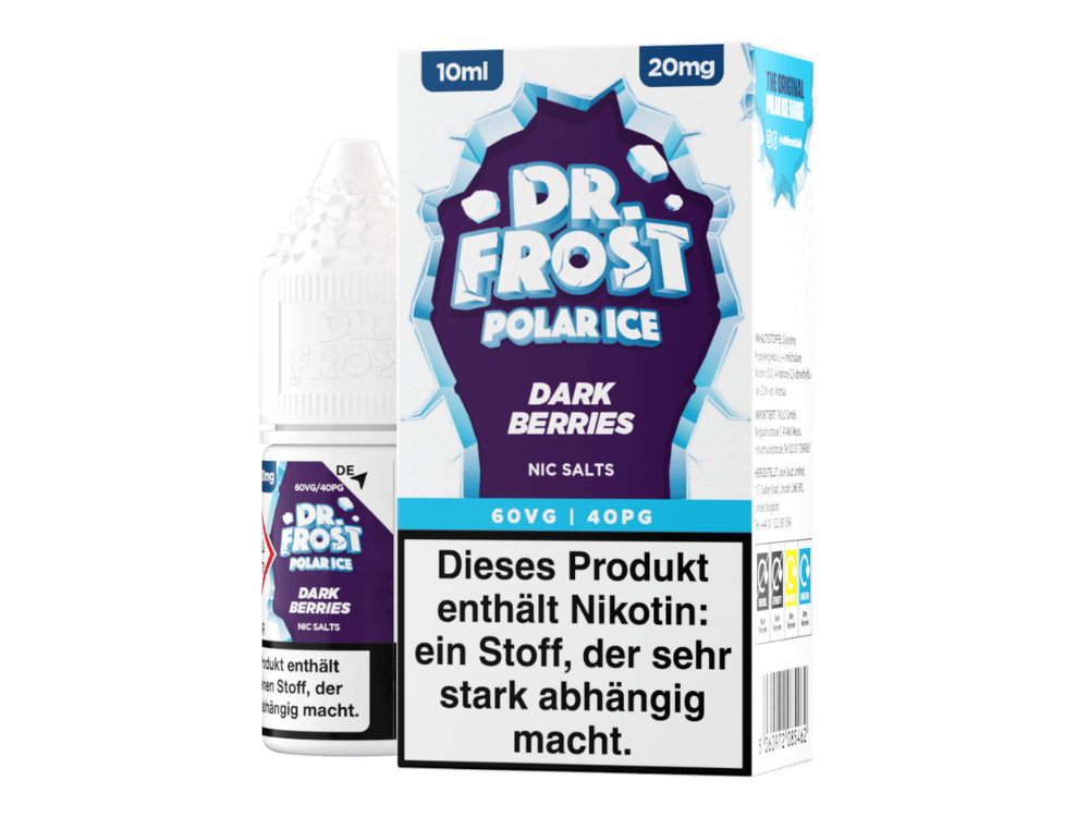 Dr. Frost - Polar Ice - Dark Berries - Nikotinsalz Liquid 20 mg/ml