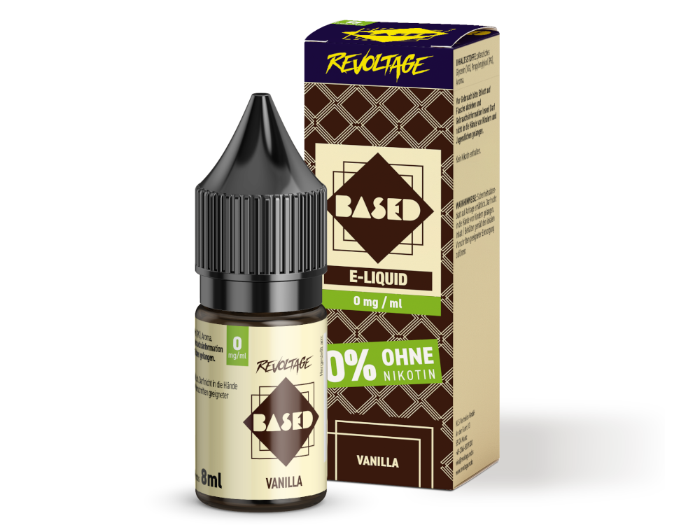 Revoltage - BASED - Vanilla Hybrid Nikotinsalz Liquid 8 ml 0 mg/ml