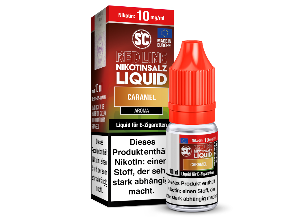 SC - Red Line - Caramel - Nikotinsalz Liquid 10 mg/ml