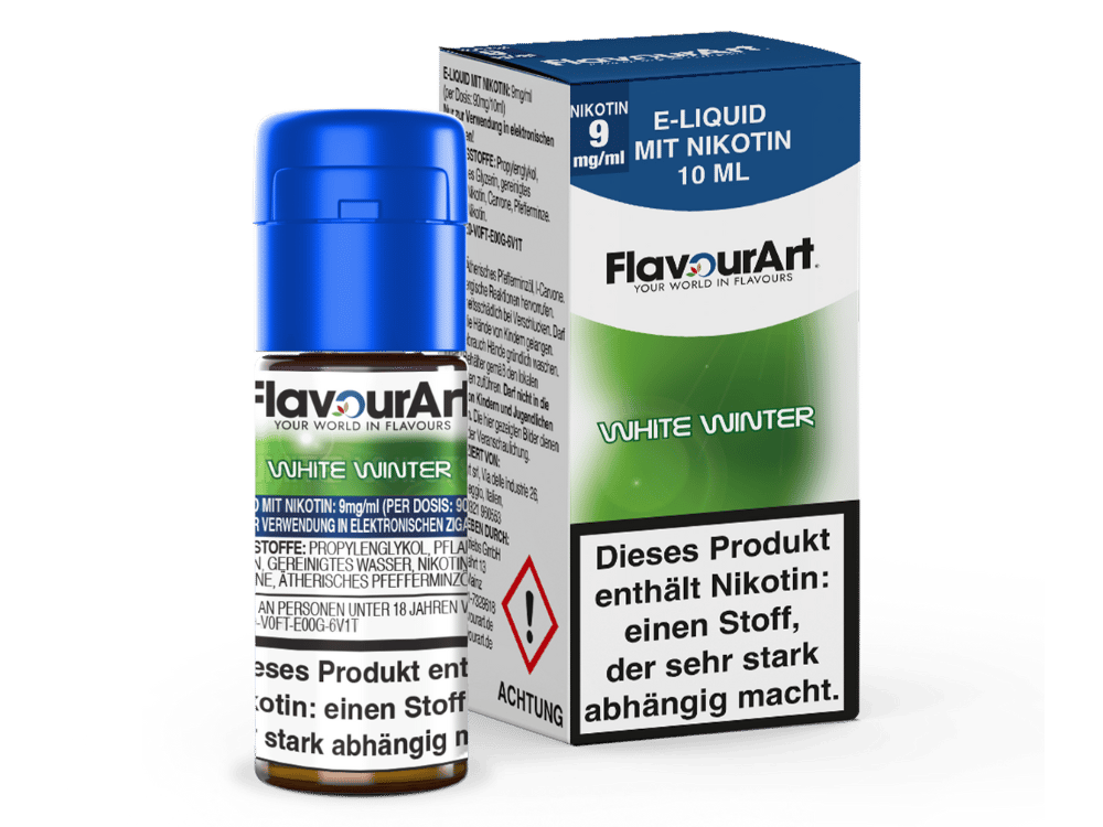 FlavourArt - White Winter E-Zigaretten Liquid 9 mg/ml