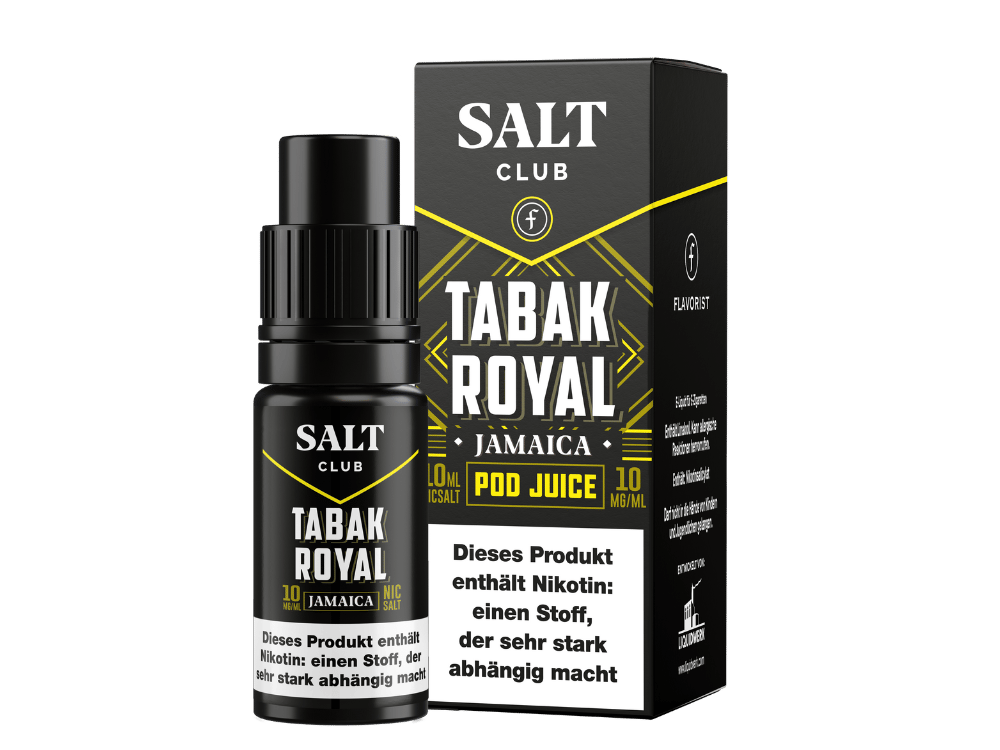 Salt Club - Flavorist Tabak Royal - Jamaica - Nikotinsalz Liquid 10 mg/ml