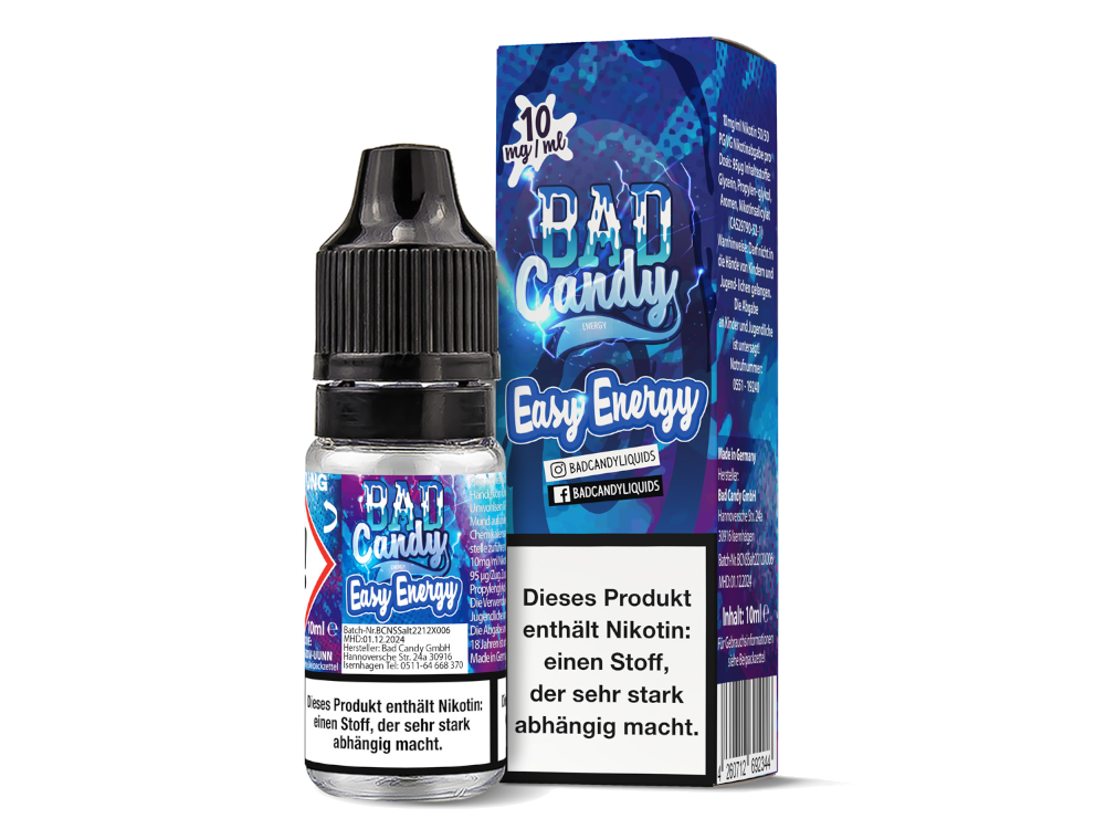 Bad Candy Liquids - Easy Energy - Nikotinsalz Liquid 10 mg/ml
