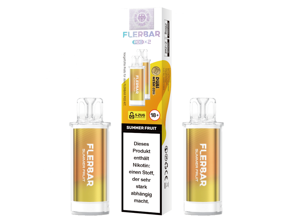 Flerbar - POD Summer Fruit 20 mg/ml (2 Stück pro Packung)