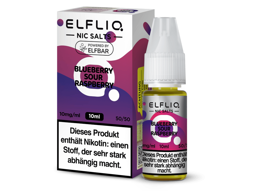 ELFLIQ - Blueberry Sour Raspberry - Nikotinsalz Liquid