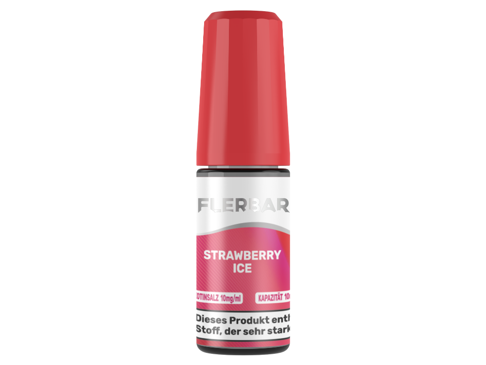 Flerbar Liquid - Strawberry Ice - Nikotinsalz Liquid 10 mg/ml