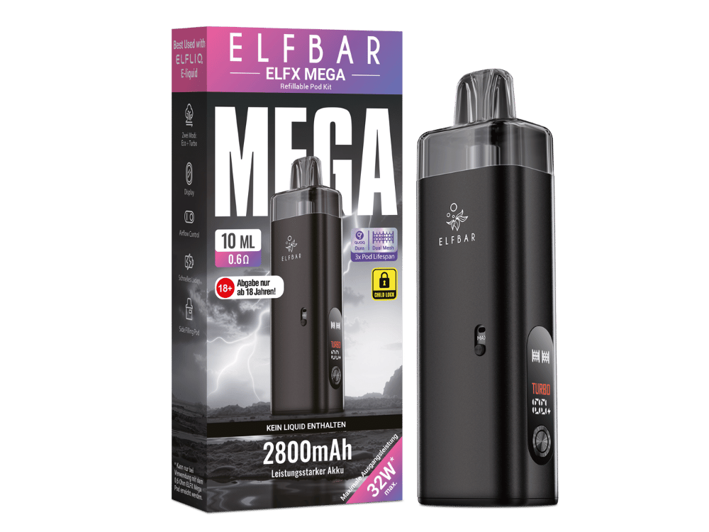 Elfbar - Elfx Mega E-Zigaretten Set