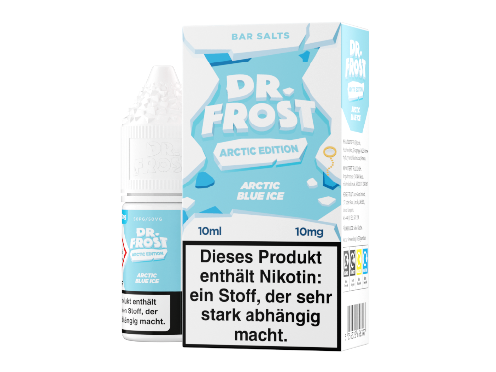 Dr. Frost - Arctic Edition - Blue Raspberry Ice - Nikotinsalz Liquid 10 mg/ml