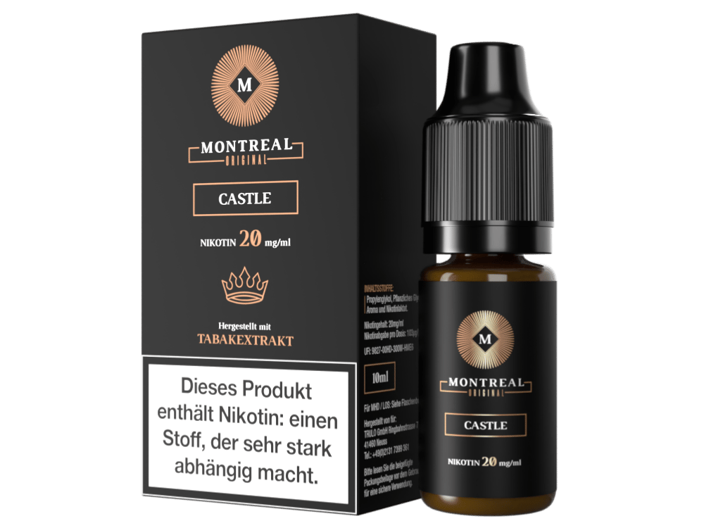 Montreal Original - Castle - Nikotinsalz Liquid 20 mg/ml