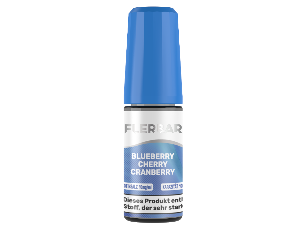 Flerbar Liquid - Blueberry Cherry Cranberry - Nikotinsalz Liquid 10 mg/ml