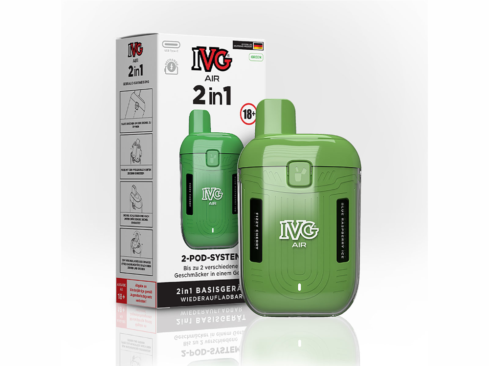 IVG - AIR 2in1 Akku 780 mAh (Basisgerät) grün – Bild 2