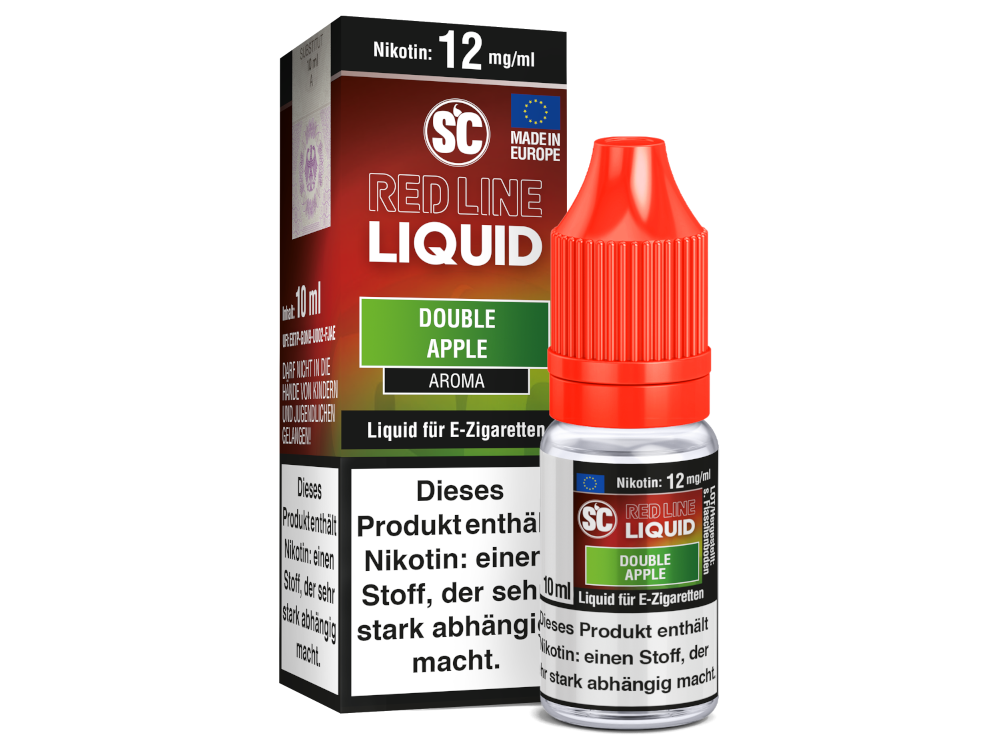 SC - Red Line Nikotin - Double Apple 12 mg/ml