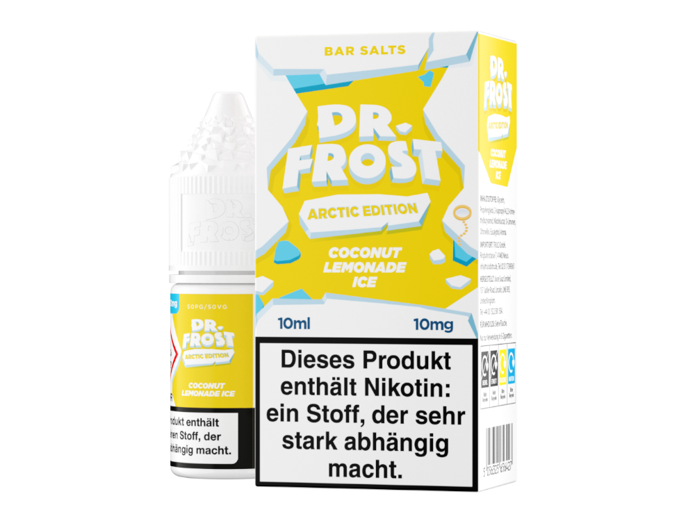 Dr. Frost - Arctic Edition - Coconut Lemonade Ice - Nikotinsalz Liquid 10 mg/ml