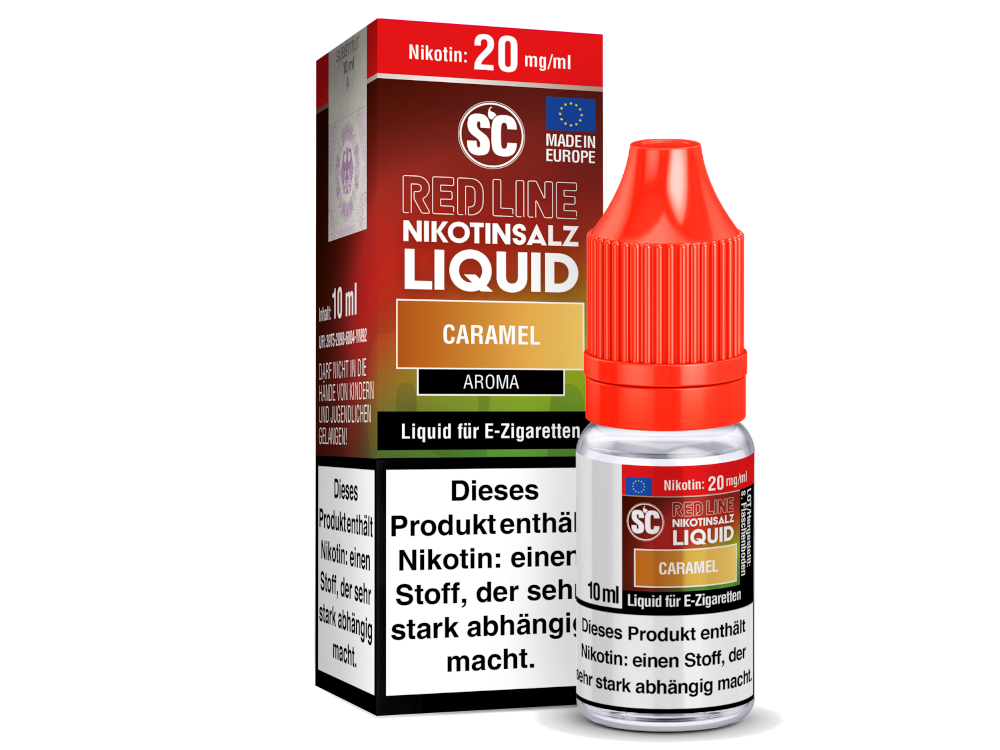 SC - Red Line - Caramel - Nikotinsalz Liquid 20 mg/ml