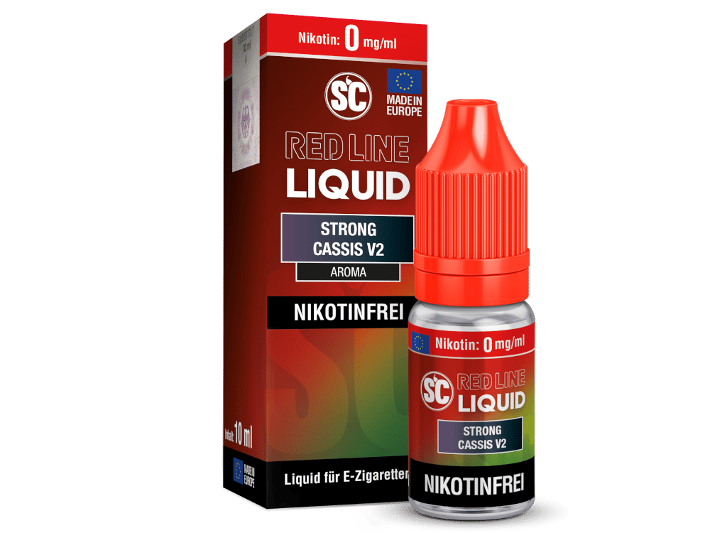 SC - Red Line - Strong Cassis V2 - Nikotinsalz Liquid