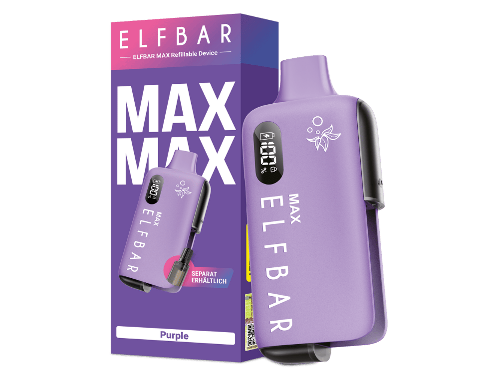 Elfbar - Max E-Zigaretten Set Purple