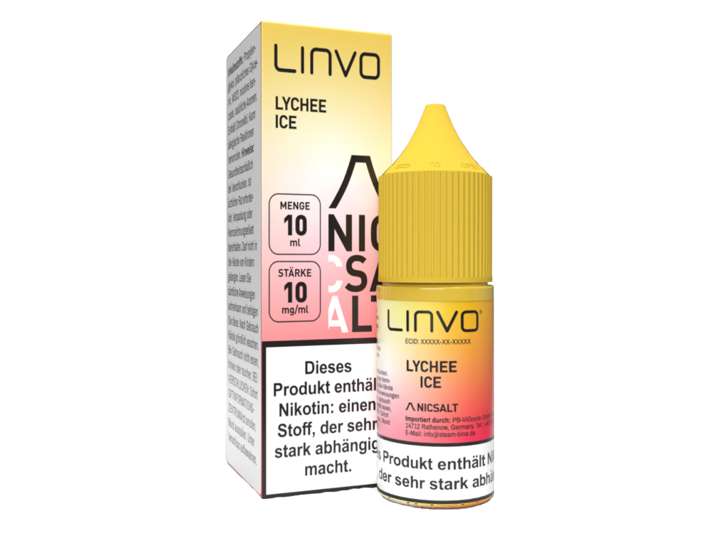 Linvo - Lychee Ice - Nikotinsalz Liquid 10 mg/ml