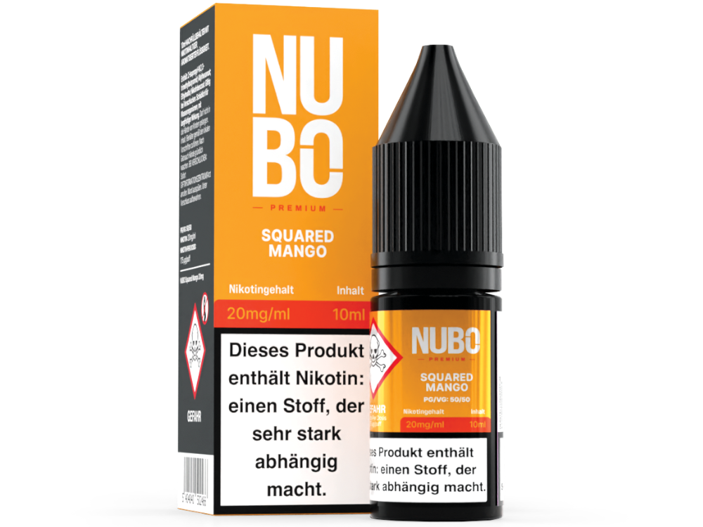 NUBO - Nikotinsalz Liquid - Squared Mango